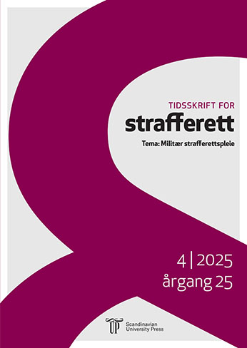 Tidsskrift for strafferett