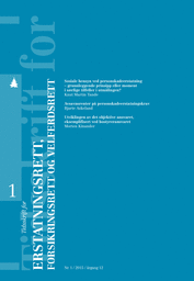 Tidsskrift for erstatningsrett, forsikringsrett og velferdsrett
