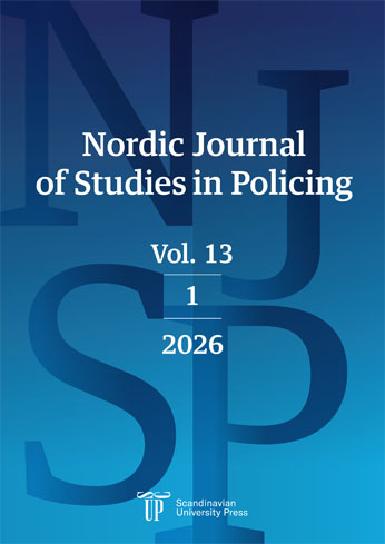 Nordic Journal of Studies in Policing