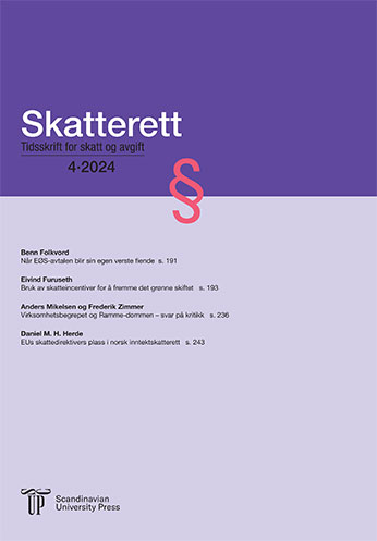 Skatterett